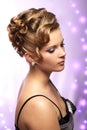 Modern wedding hairstyle