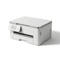 Modern white all in one printer on a clean white background Royalty Free Stock Photo