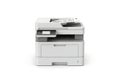 Modern white multifunction office printer scanner copier Royalty Free Stock Photo