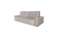 modern Grey suede velve couch sofa isolated