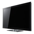 Modern widescreen lcd tv Royalty Free Stock Photo