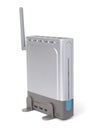 Modern WiFi Router Royalty Free Stock Photo