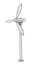 Modern wind turbine