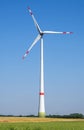 Modern wind turbine Royalty Free Stock Photo