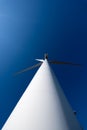 Modern Windmill Turbine, Wind Power, Green Energy Royalty Free Stock Photo