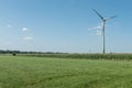 Modern Windmill Turbine, Wind Power, Green Energy Royalty Free Stock Photo