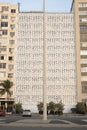 Modern window pane facade Copacabana boulevard