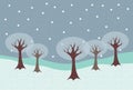 Modern Winter Scene Illustration 1