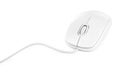 Modern wired optical mouse isolated Royalty Free Stock Photo