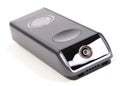 Modern wireless camera doorbel, on white background Royalty Free Stock Photo