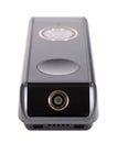 Modern wireless camera doorbel, on white background