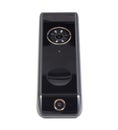 Modern wireless camera doorbel, on white background Royalty Free Stock Photo