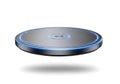Modern wireless charging pad Royalty Free Stock Photo