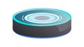 Modern Wireless Charging Pad for Tech Devices, vector design Generative AI Royalty Free Stock Photo