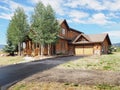 Modern wood home in Colorado