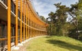 Modern wooden architecture in nature 1