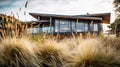 Contemporary Glass House In A Serene Landscape