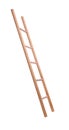 Modern wooden ladder isolated. Construction tool Royalty Free Stock Photo