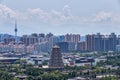 Modern xian cityscape