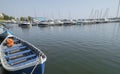 Modern yachts and boats in Touristic Tomis Port, Constanta