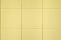 Modern Yellow Concrete Wall With Decorative Square Pattern Background Texture Royalty Free Stock Photo