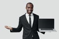 Modern young African man in formalwear Royalty Free Stock Photo