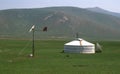 Modern yurt, Mongolia