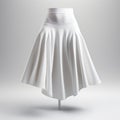 Modern Zbrush Manic Skirt: Bold, Angular, Asymmetric Aluminum Design