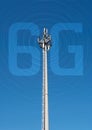 Modern transmission mast with 6G