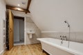 Modernised cottage bathroom Royalty Free Stock Photo