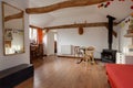 Modernised 17th century cottage interior Royalty Free Stock Photo