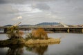 Modernist bridge gives self-sustained access to the city