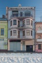 Modernist building in Chernivtsi