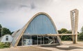 Modernist church of Sao Francisco de Assis in Belo Horizonte, Brazil