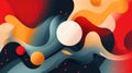 Modernist collages that combine different visual elements. Can be used as wall decorations. Abstract illustrations and