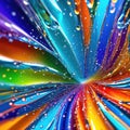 Modernist collages that combine different visual elements and close-up droplets create a beautiful visual effect. Can be