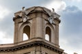 Modernist eagle statues