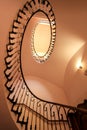 Modernist staircase of Gomez-Tortosa Cultural Center in Novelda