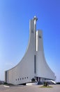 Modernistic roman-catholic Holy Spirit church by Pisarka street in Mielec in south-eastern Poland