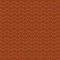 Modest rustic style Simple botanical fabric pattern of small orange flowers and blue leaves