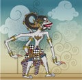Wayang Vector, Modifications Puppets character in vector style