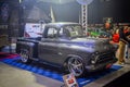 Modified classic Chevrolet 3100 Task Force truck Royalty Free Stock Photo