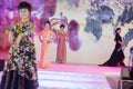 Modified gowns-Female cheongsam show