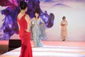 Modified gowns-Female cheongsam show