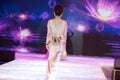 Modified gowns-Female cheongsam show