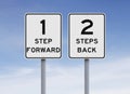 One Step Forward Royalty Free Stock Photo