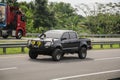 Modified Toyota Hilux double cabin pickup truck Royalty Free Stock Photo