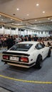 Modified white Nissan Fairlady z or datsun 240z