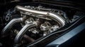 Modifying a car engine with new headers and a cold air in generative AI