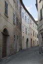 Modigliana Italy: old street